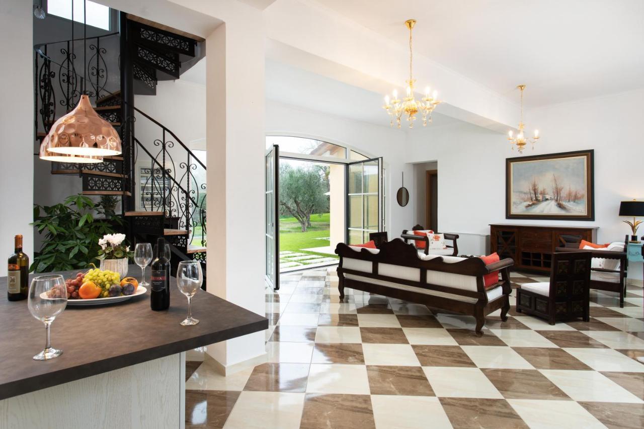 Aneli Luxury Villas - Villa Semeli Áyios Kírikos Exteriör bild